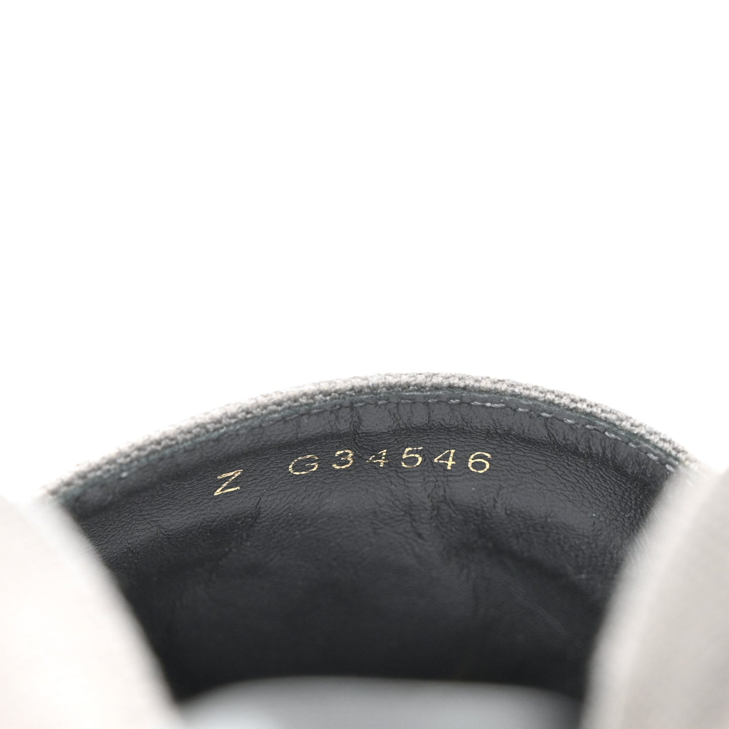 Canvas Grosgrain CC Espadrilles 37 Grey Black