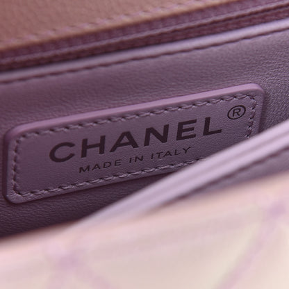 Chanel Iridescent Caviar Quilted Mini Coco Handle Flap Pink 6 of 9