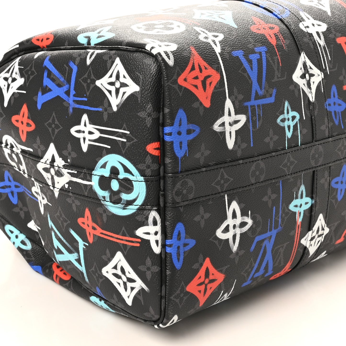 Monogram Eclipse LV Graffiti Keepall Bandouliere 50 Multicolor