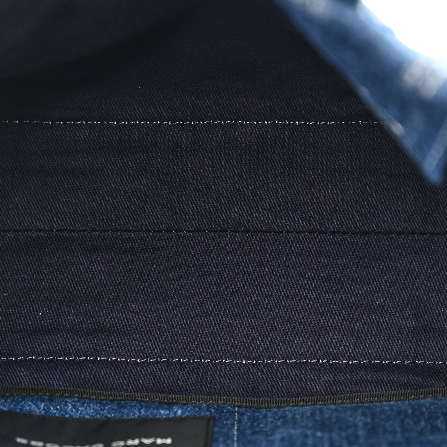 Denim Canvas Medium The Tote Bag Blue