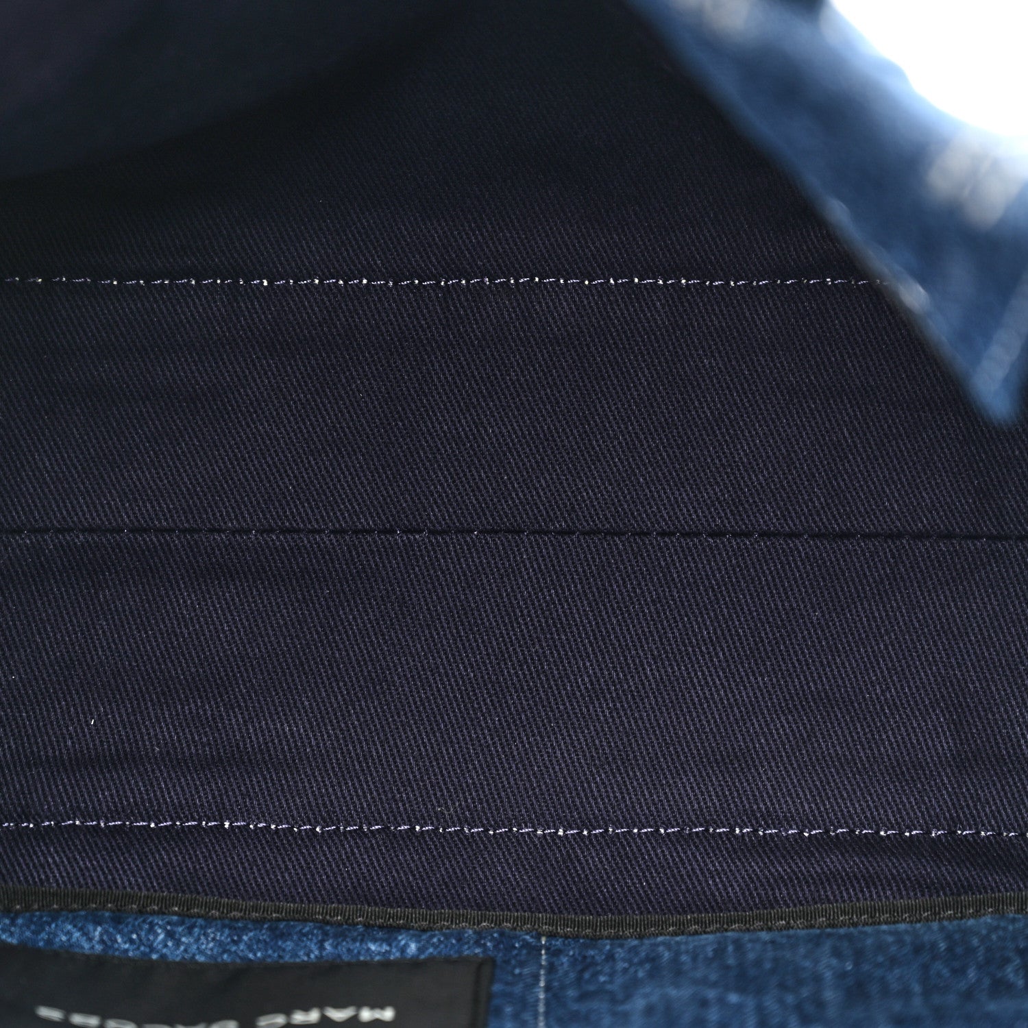Marc Jacobs Denim Canvas Medium The Tote Bag Blue 5 of 13