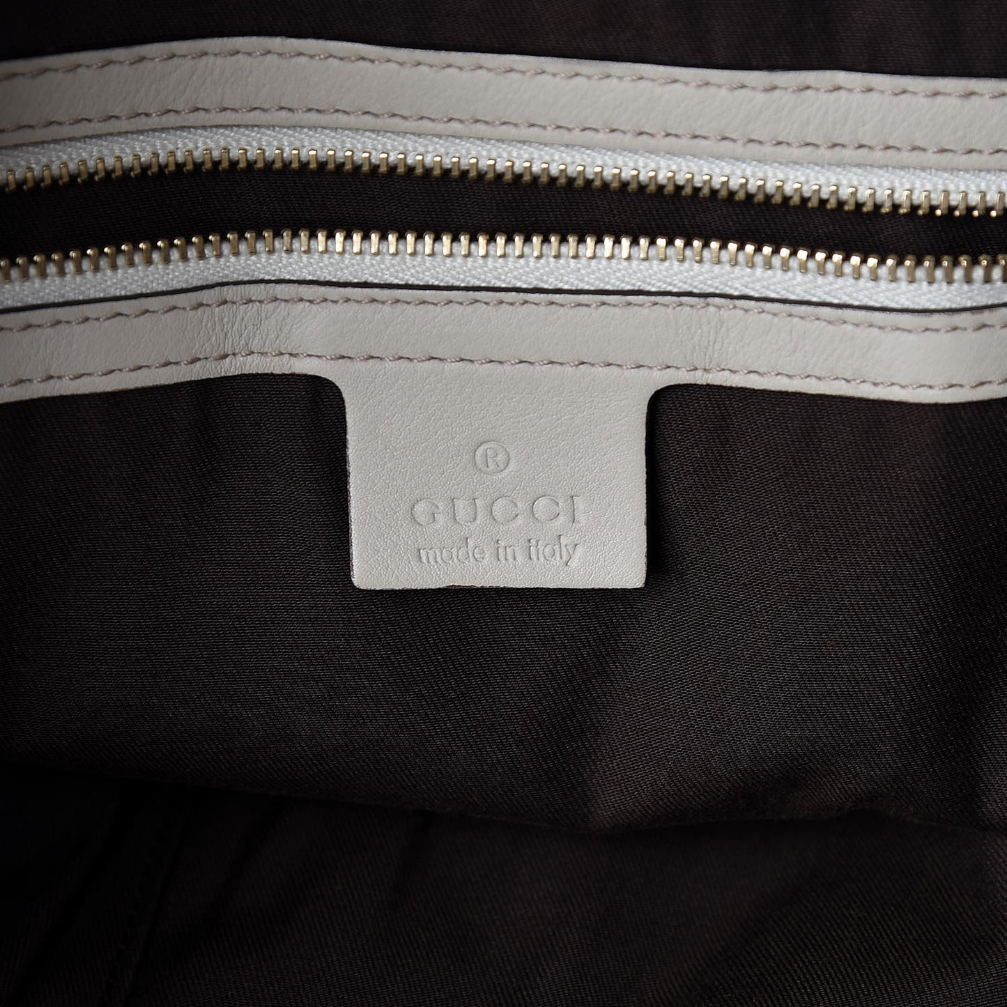 Monogram Large Indy Top Handle Hobo Off White
