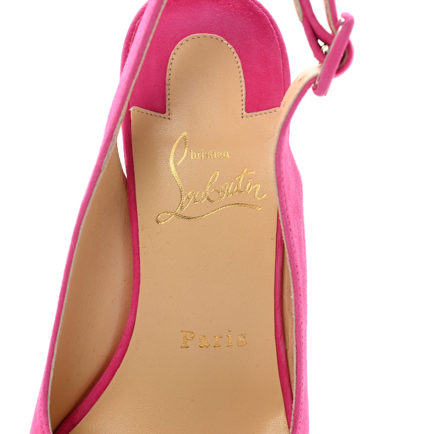Suede Cork Reine De Liege 120 Wedges 37 Pink Natural