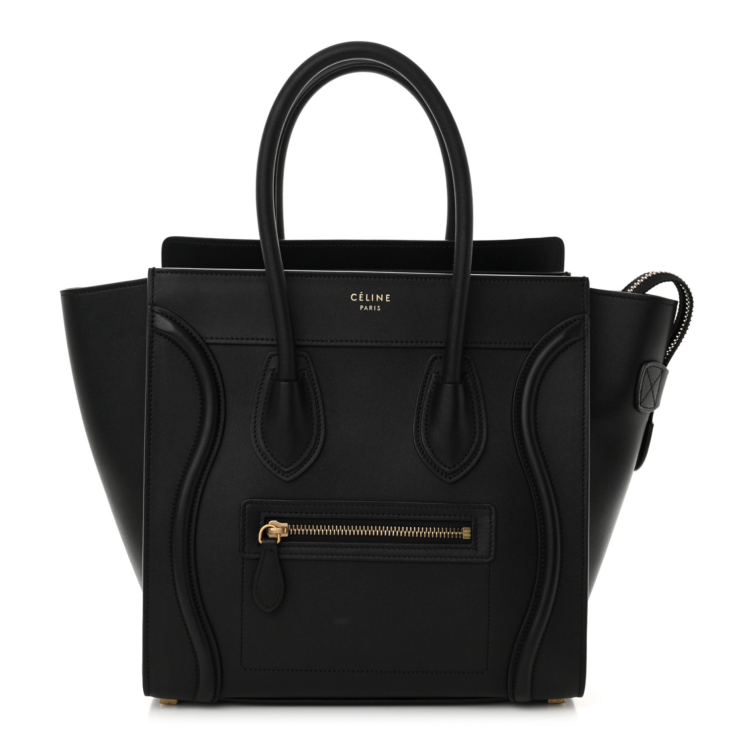 Celine Smooth Calfskin Micro Luggage Black 1 of 10