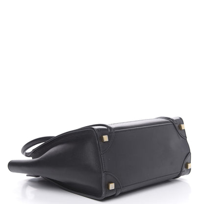 Celine Smooth Calfskin Micro Luggage Black 4 of 20