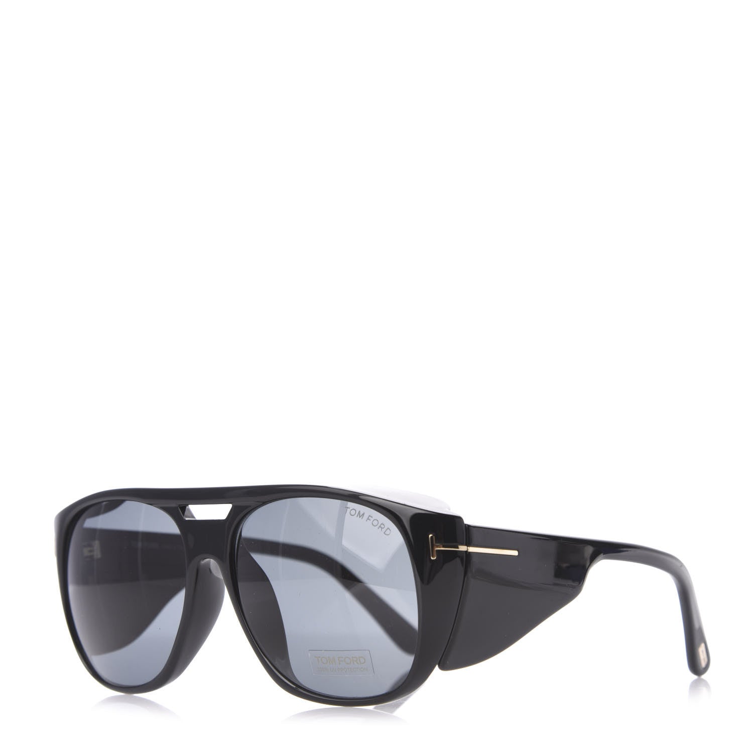 Tom Ford Acetate Fender Aviator Sunglasses TF799 Black 1 of 7