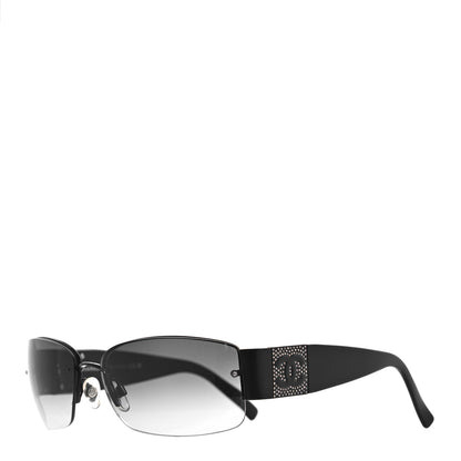 Chanel Crystal CC Sunglasses 4117-B Black 1 of 7