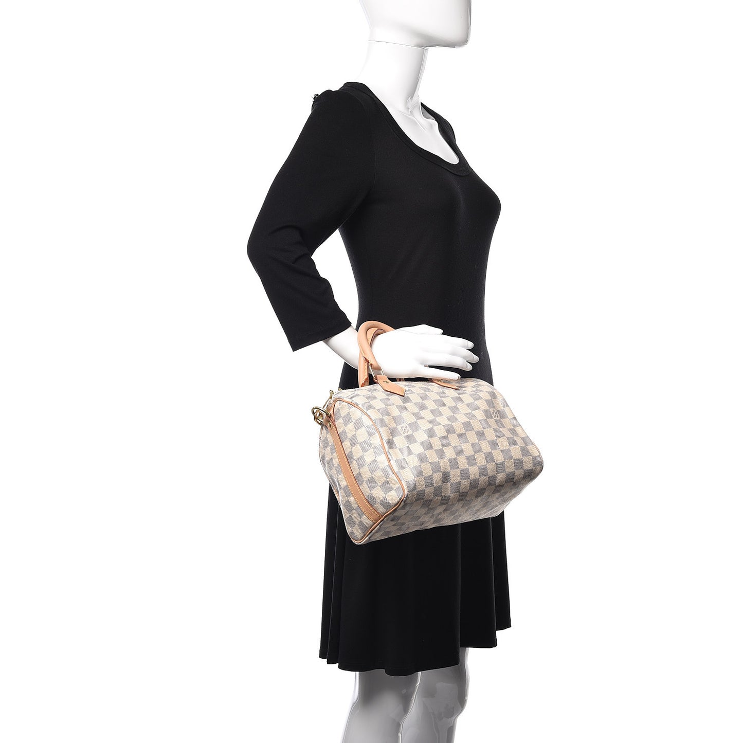 Damier Azur Speedy Bandouliere 25