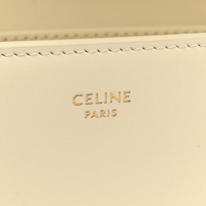 Celine Shiny Calfskin Triomphe Margo Wallet on Chain Sunlight 6 of 11