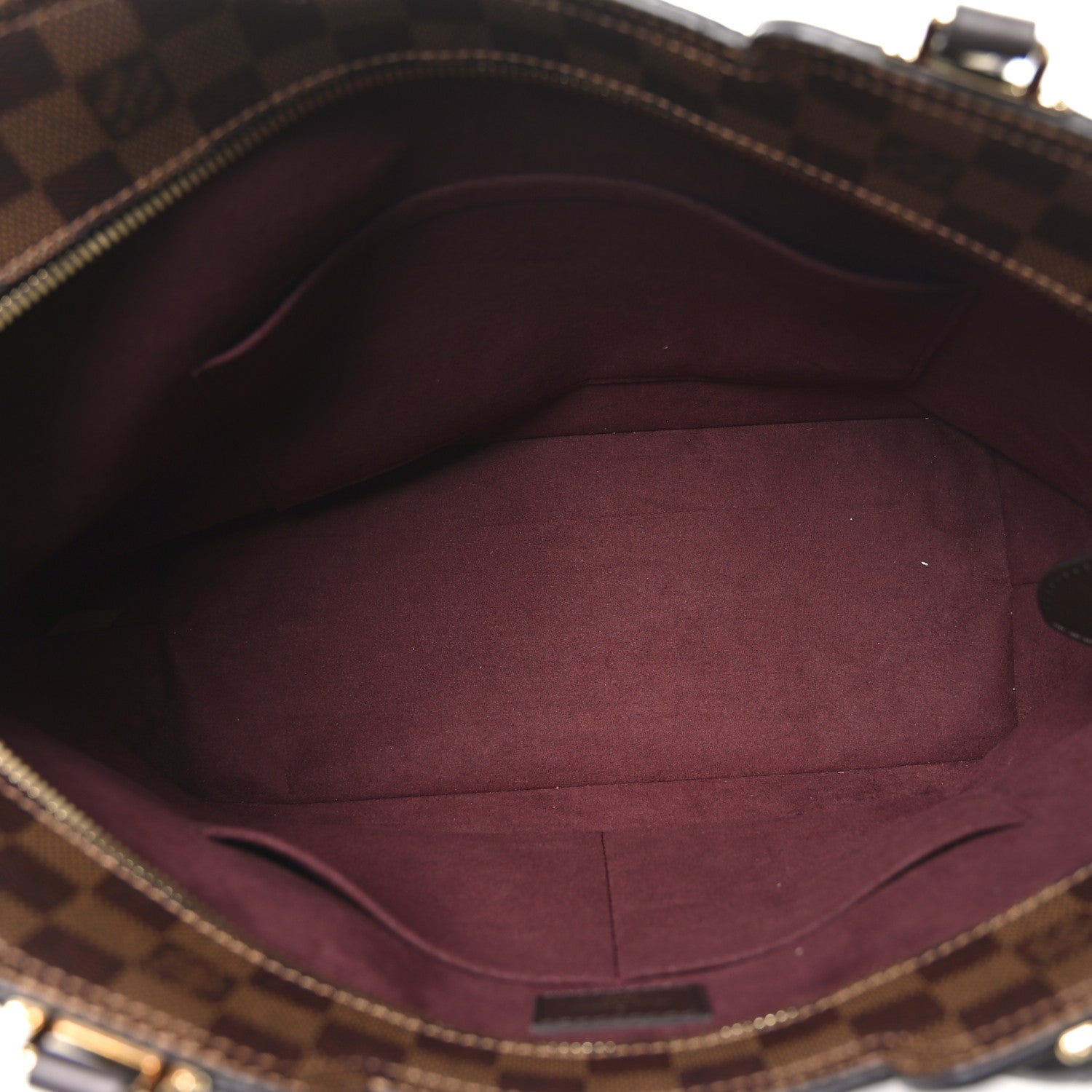 Louis Vuitton Damier Ebene Taurillon Jersey Bordeaux 5 of 10