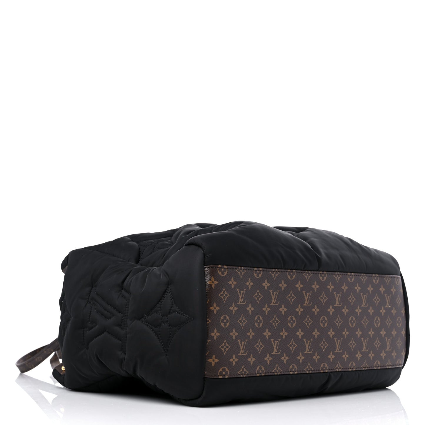 Econyl Monogram Pillow Giant Onthego MM Black