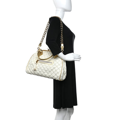 Marc Jacobs Calfskin Quilted Stam Ivory 2 of 13
