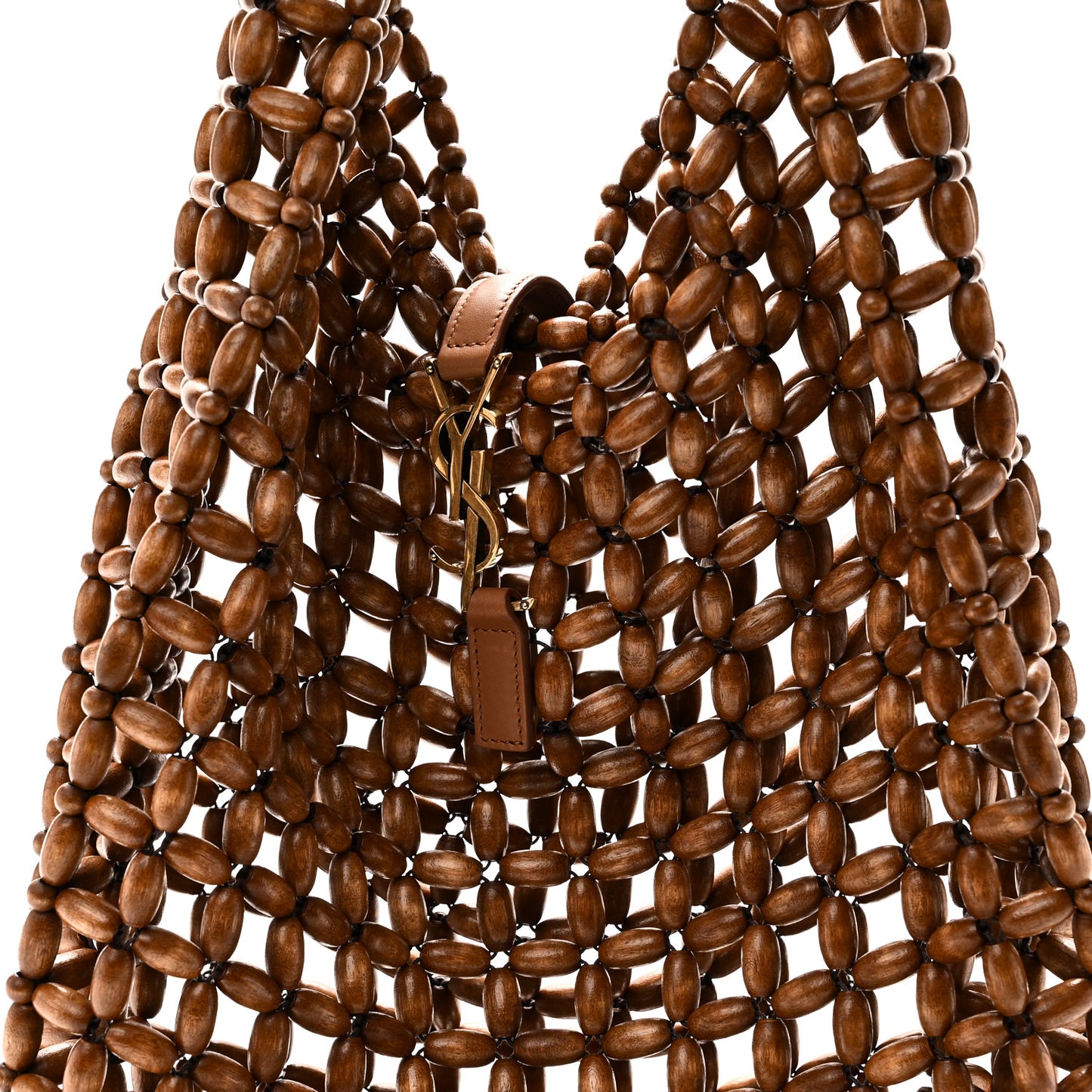 Wood Bead Large Le 5 A 7 Soft Hobo Light Wood