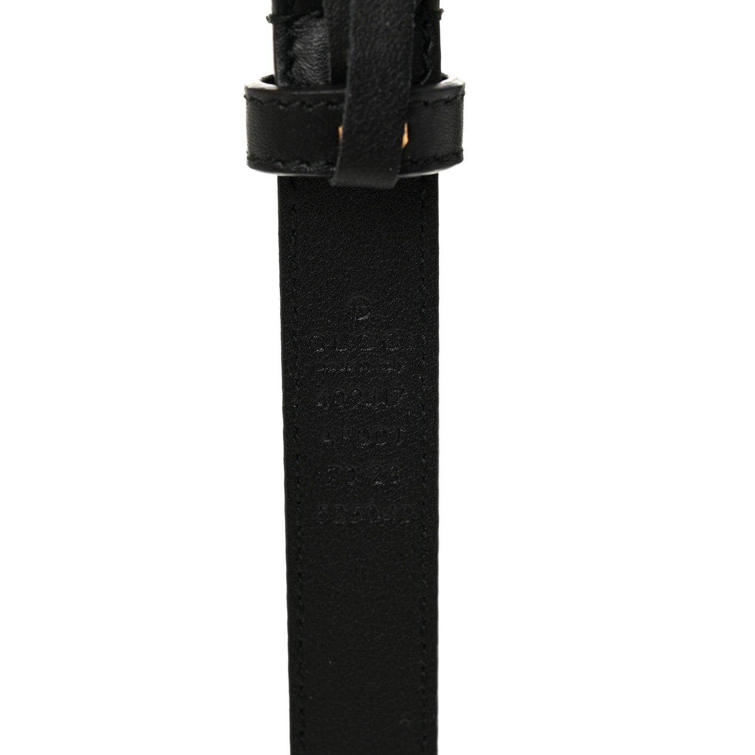 Gucci Calfskin Double G 20mm Belt 70 28 Belt Black 3 of 5
