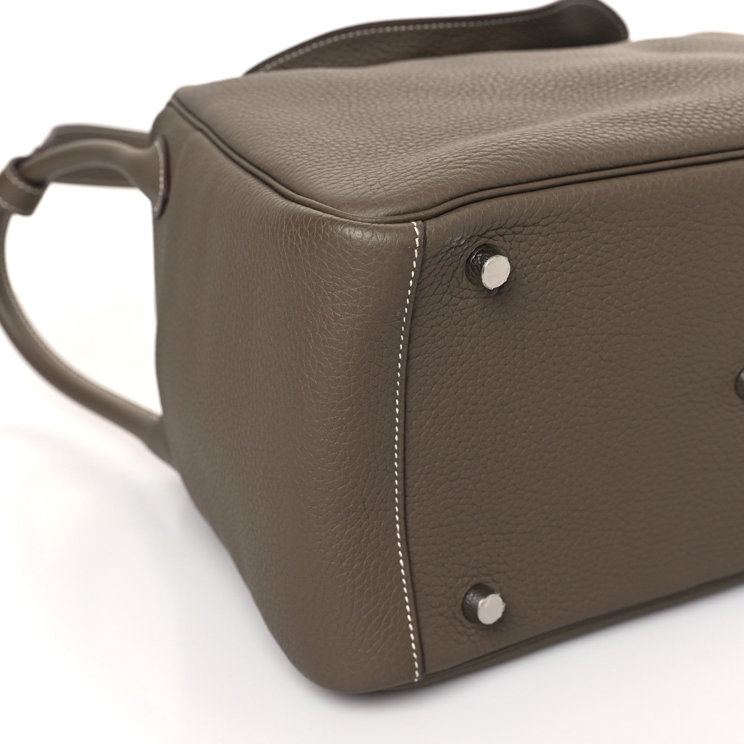Hermes Taurillon Clemence Lindy 30 Etoupe 8 of 9