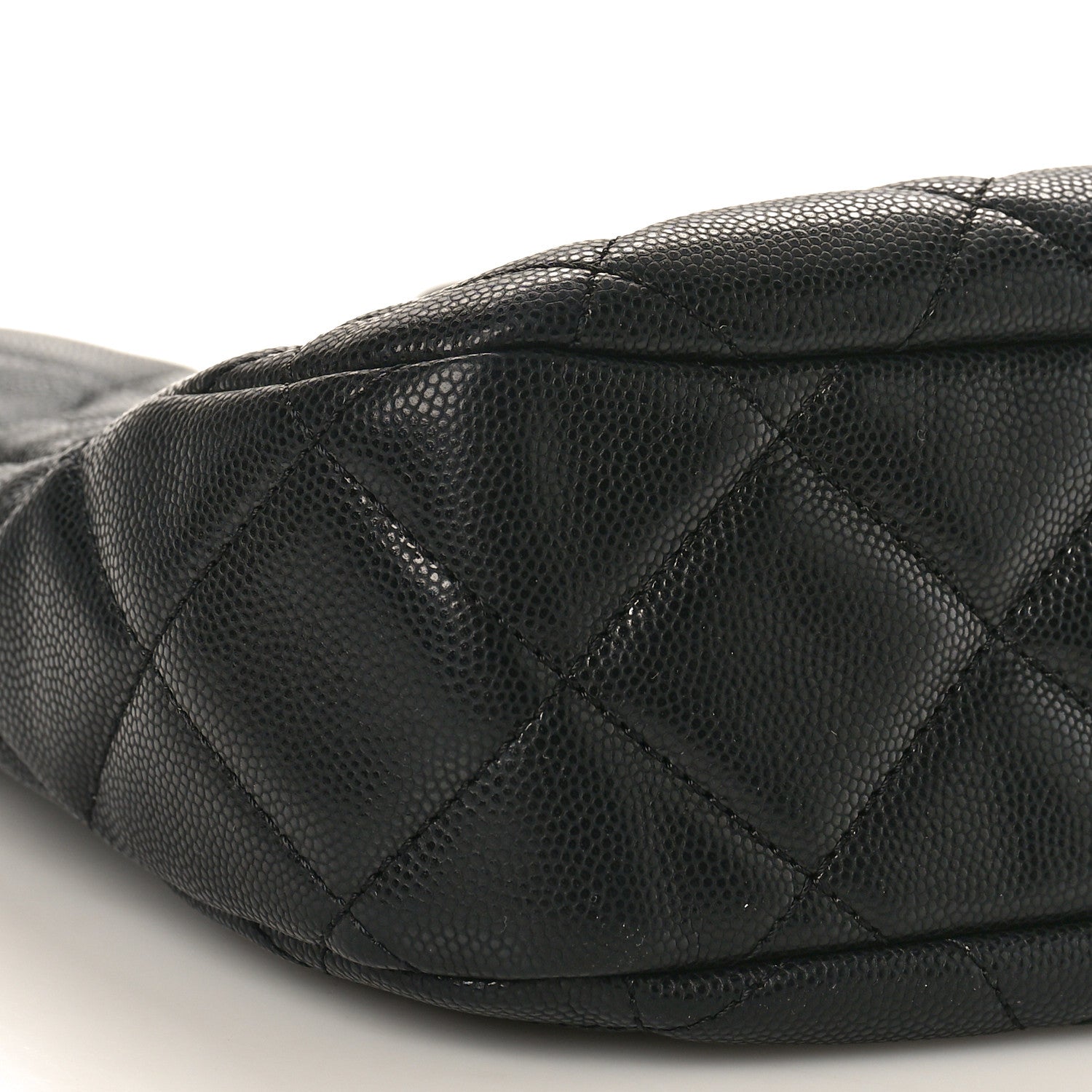 Chanel Caviar Quilted Twist Your Buttons Hobo Black 11 of 12