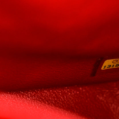 Chanel Patent Quilted Jumbo Single Flap Red 7 of 18