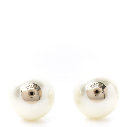 Christian Dior Pearl Mise En Dior Tribal Earrings 4 of 5