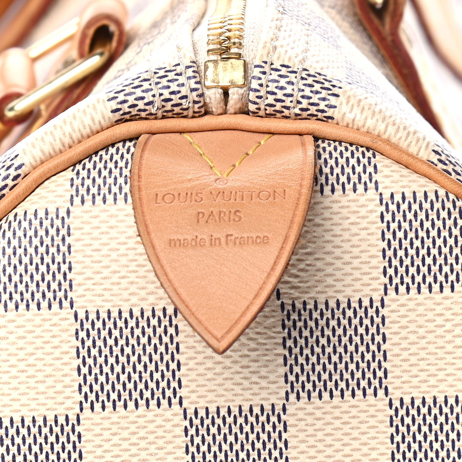 Louis Vuitton Damier Azur Speedy 30 6 of 9