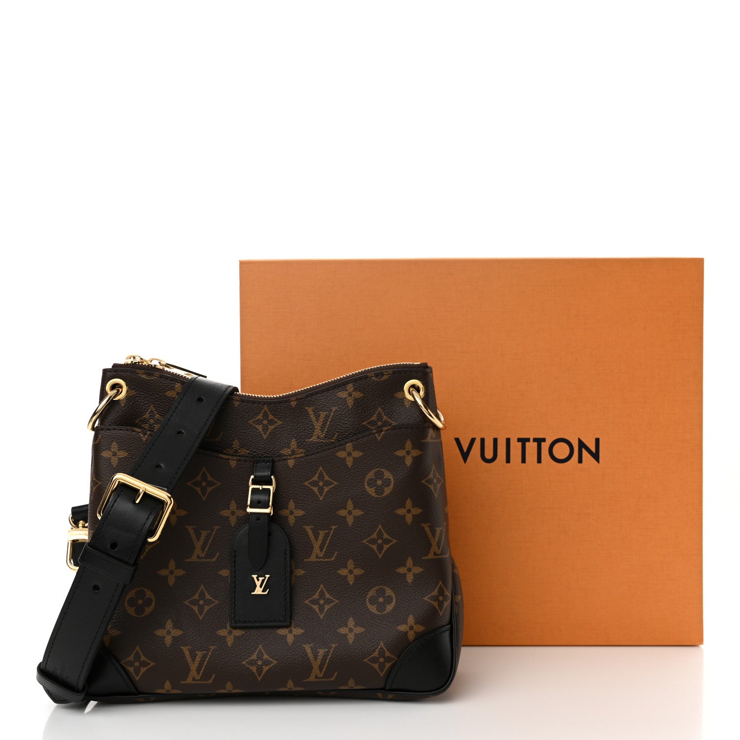Louis Vuitton Monogram Odeon PM Black 12 of 12