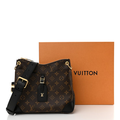 Louis Vuitton Monogram Odeon PM Black 12 of 12