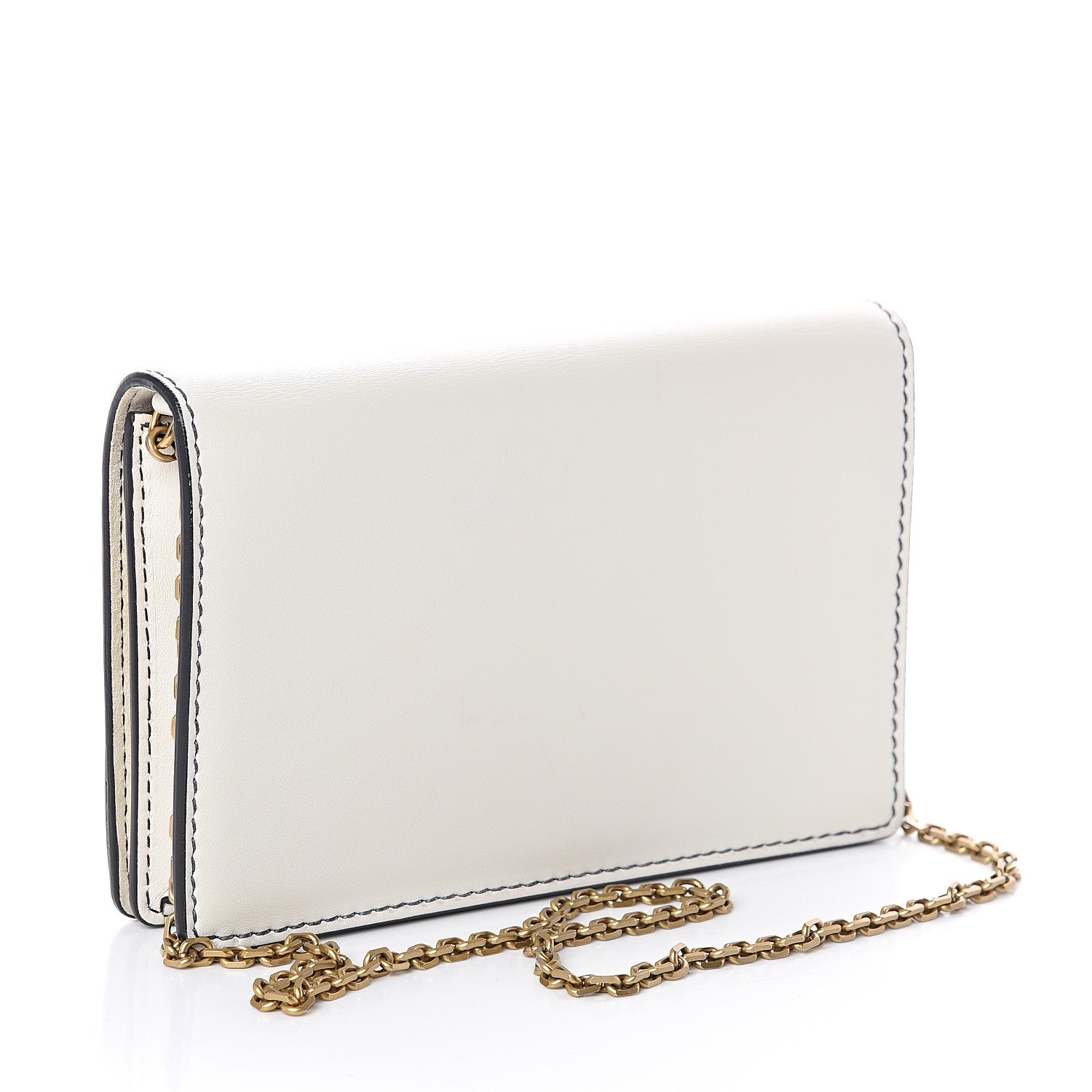 Christian Dior Calfskin J'Adior Wallet on Chain Pouch Off White 2 of 8