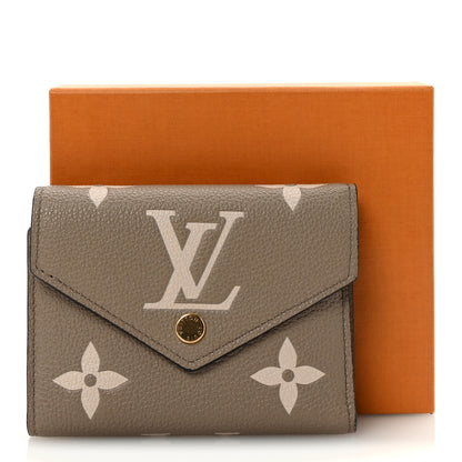Louis Vuitton Empreinte Monogram Giant Victorine Wallet Tourterelle Creme 7 of 7