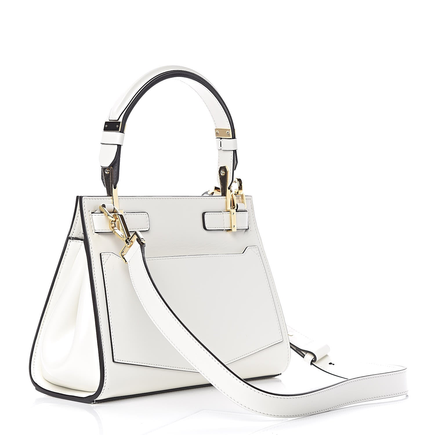 Givenchy Calfskin Small Bespoke Shoulder Bag White 3 of 9