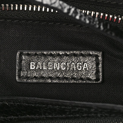 Balenciaga Agneau Classic Silver Hardware Mini City Black 6 of 8