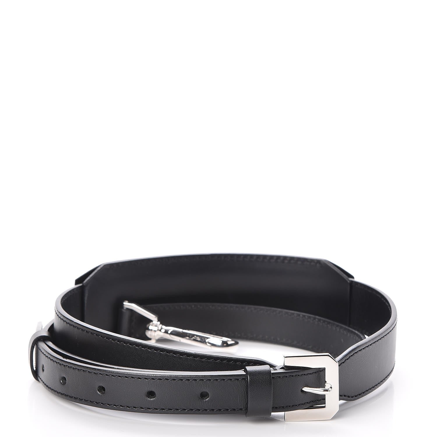 Goyard Calfskin Adjustable Shoulder Strap Black 2 of 4