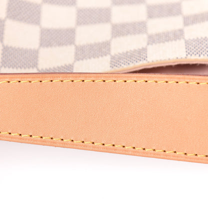 Louis Vuitton Damier Azur Graceful MM Rose Ballerine 12 of 18