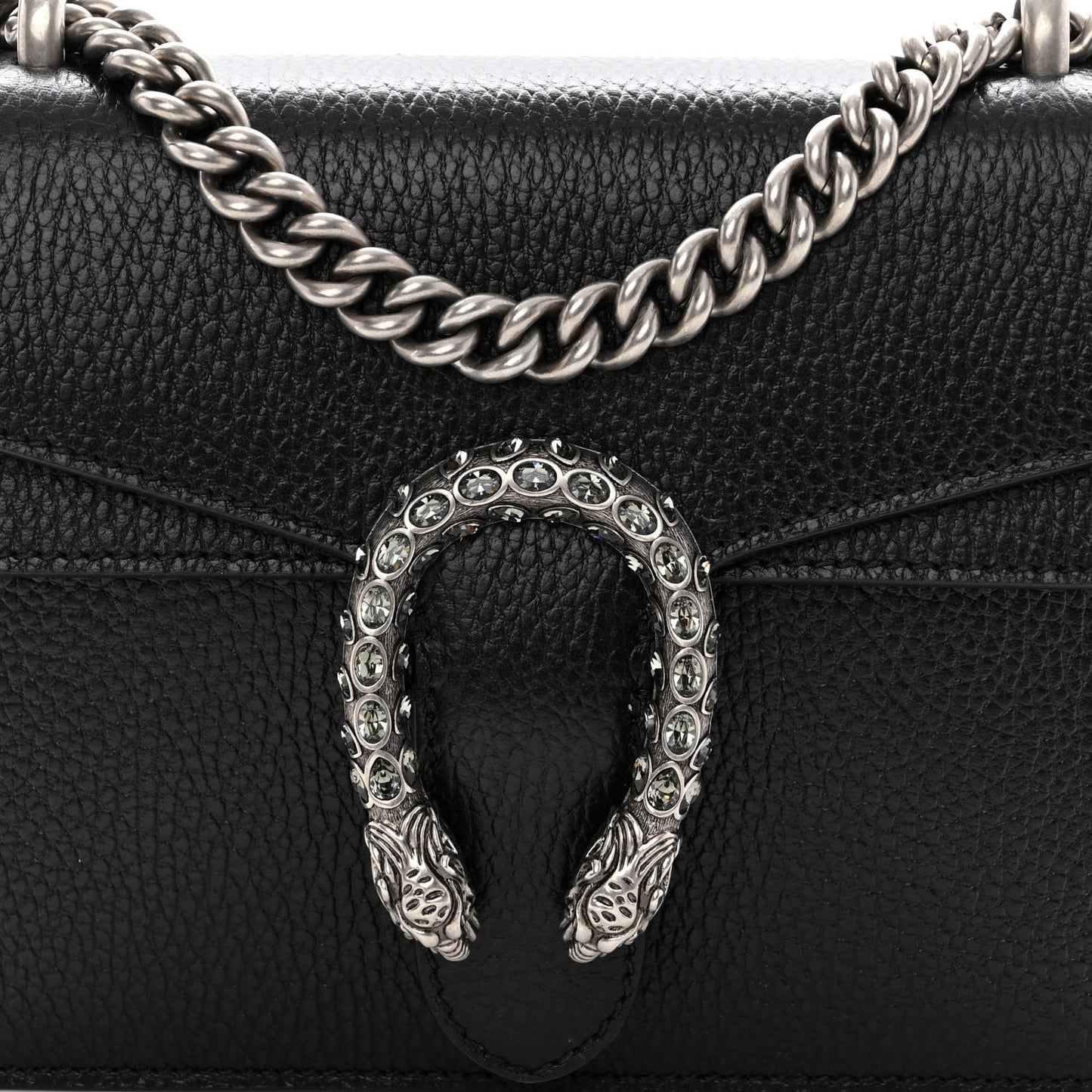 Calfskin Mini Dionysus Shoulder Bag Black