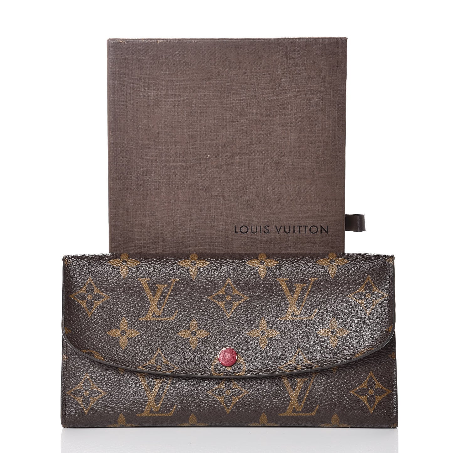 Monogram Emilie Wallet Fuchsia