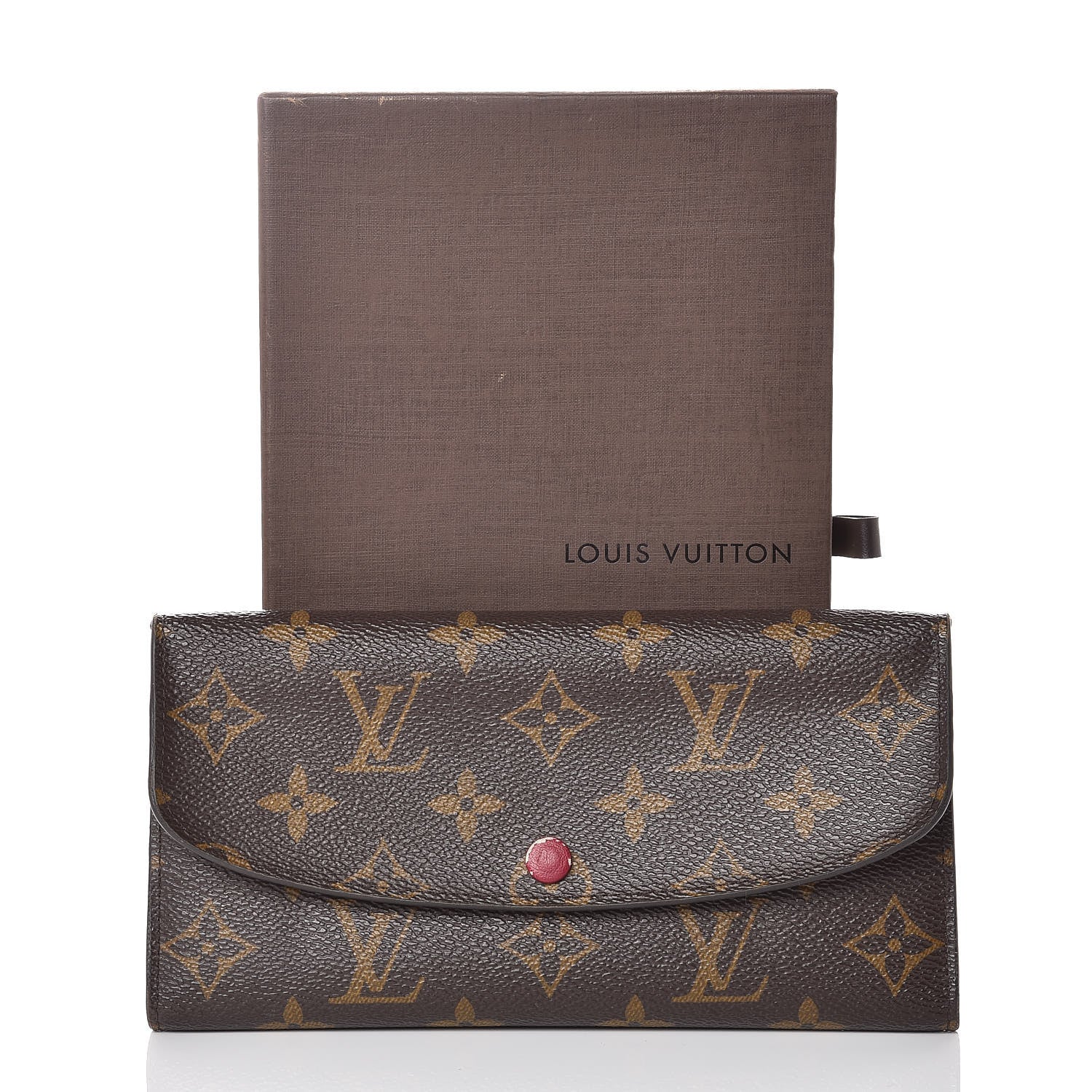 Louis Vuitton Monogram Emilie Wallet Fuchsia 10 of 10