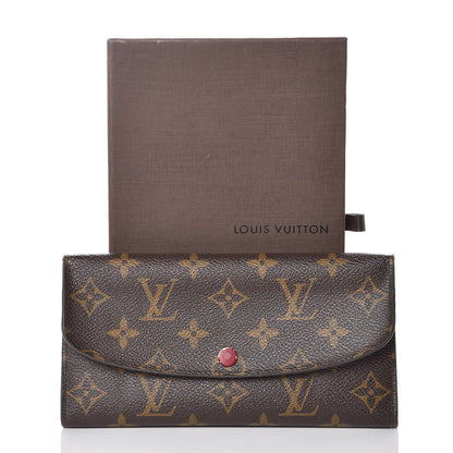 Louis Vuitton Monogram Emilie Wallet Fuchsia 10 of 10