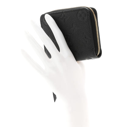 Louis Vuitton Empreinte Zippy Coin Purse Black 2 of 8