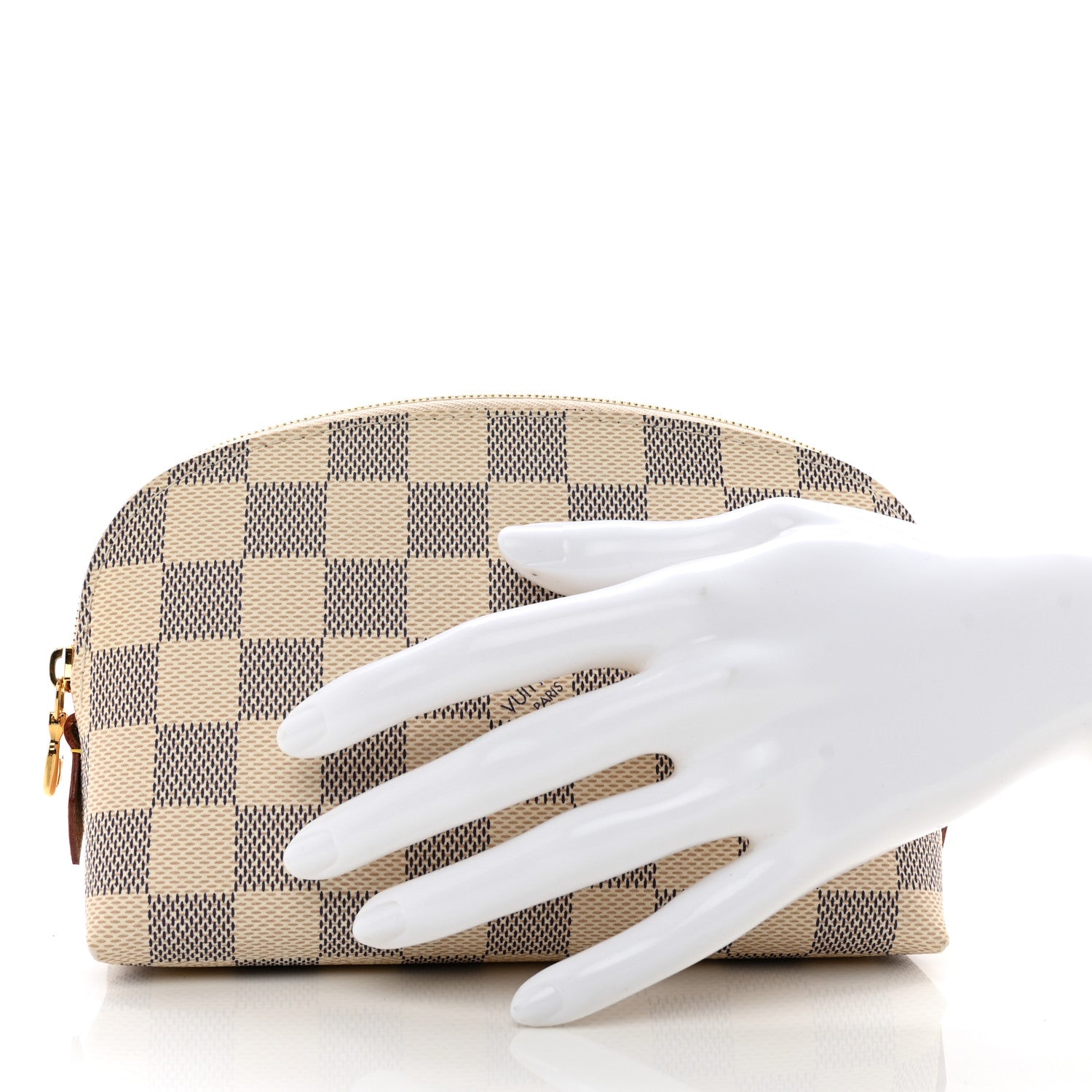 Louis Vuitton Damier Azur Cosmetic Pouch 2 of 6