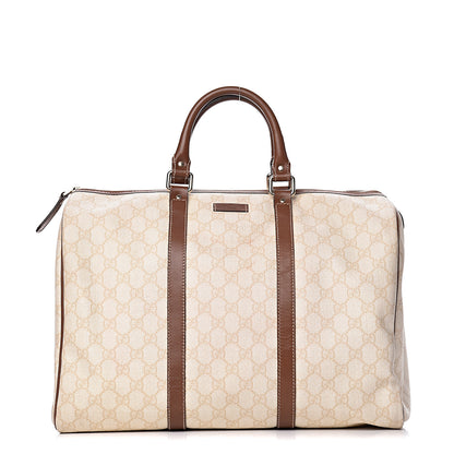 Gucci GG Plus Monogram Large Joy Boston Tan 1 of 27