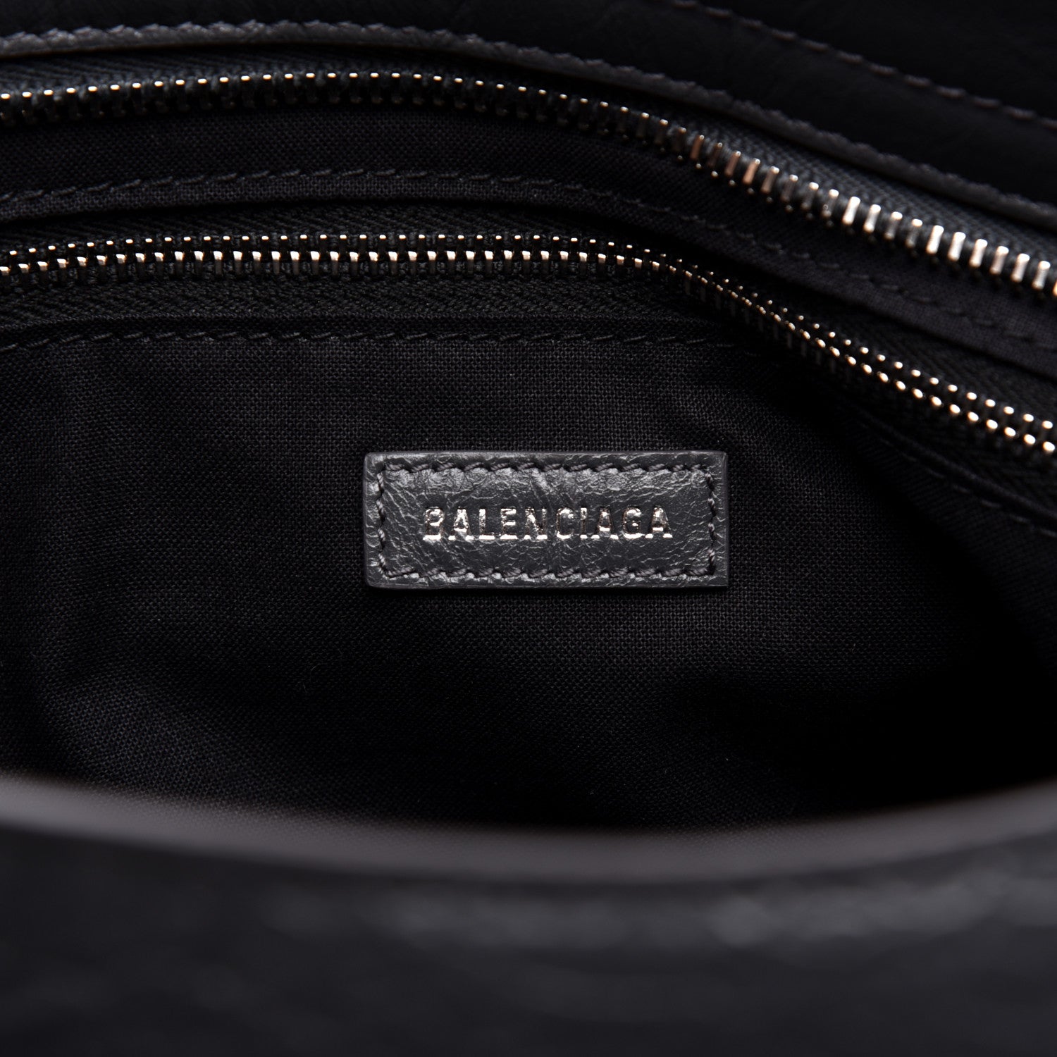 Balenciaga Agneau Classic Silver Hardware City Gris Fossile 7 of 9