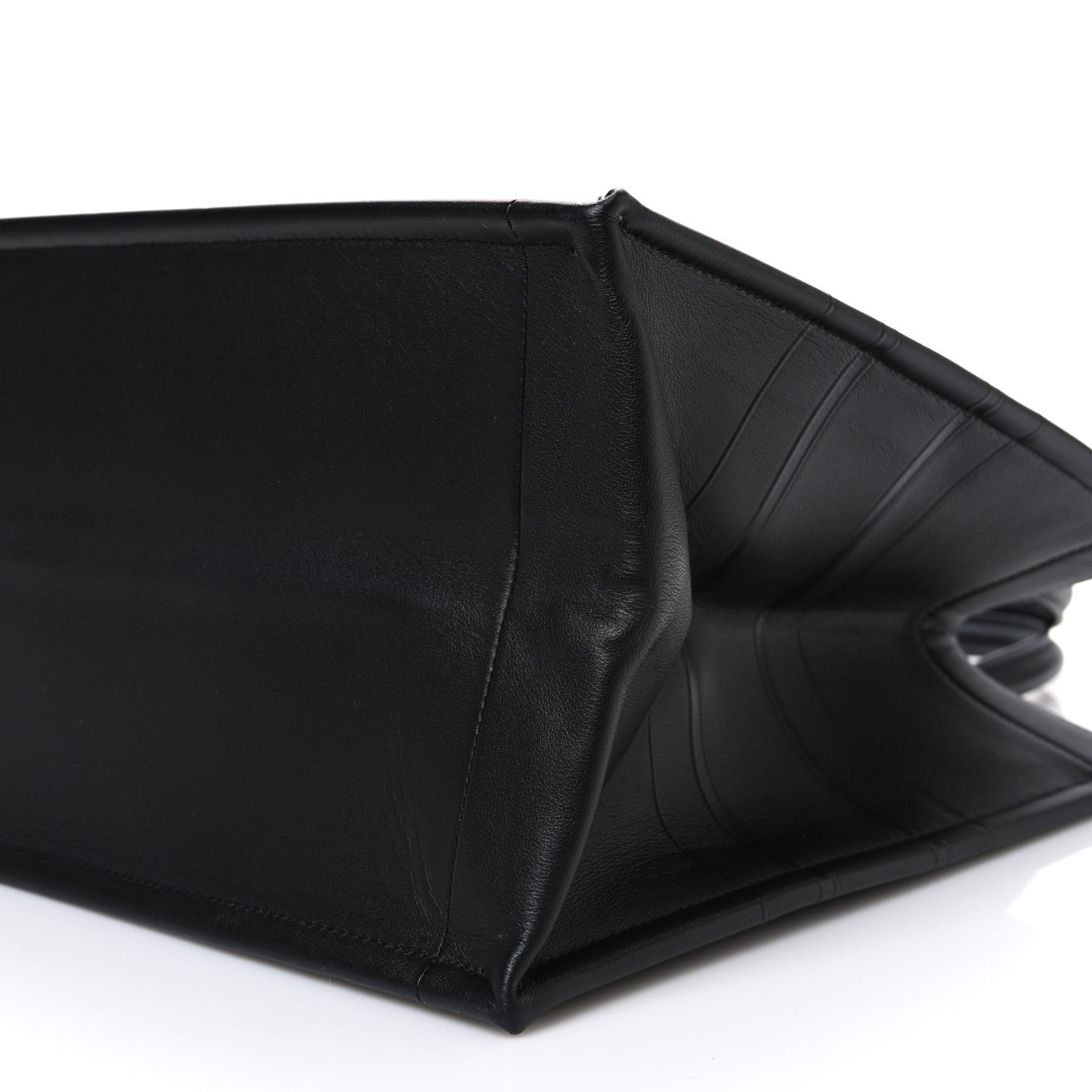 Christian Dior Calfskin Embossed Medium Book Tote Black 10 of 10