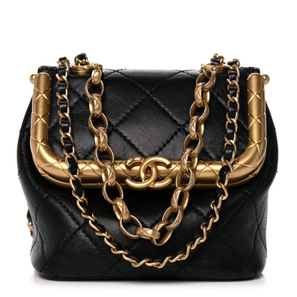 Chanel Lambskin Quilted Small My Crush Bag Black 1 of 10