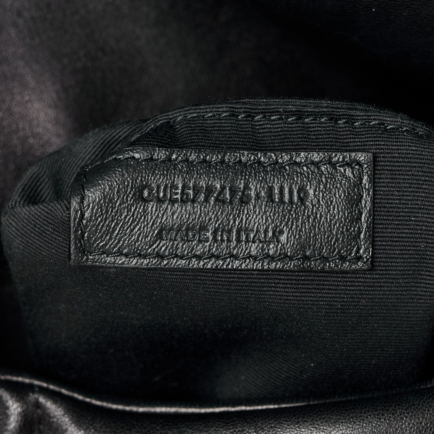 Saint Laurent Lambskin Quilted Medium Loulou Puffer Monogram Chain Satchel Black 9 of 12