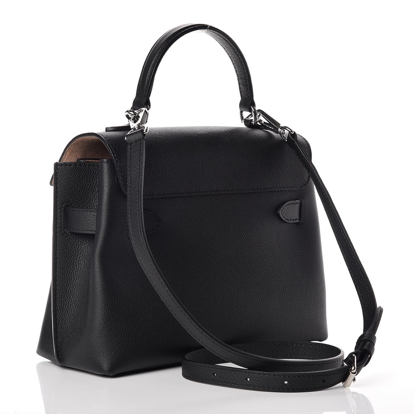 Calfskin Lockme Ever BB Black