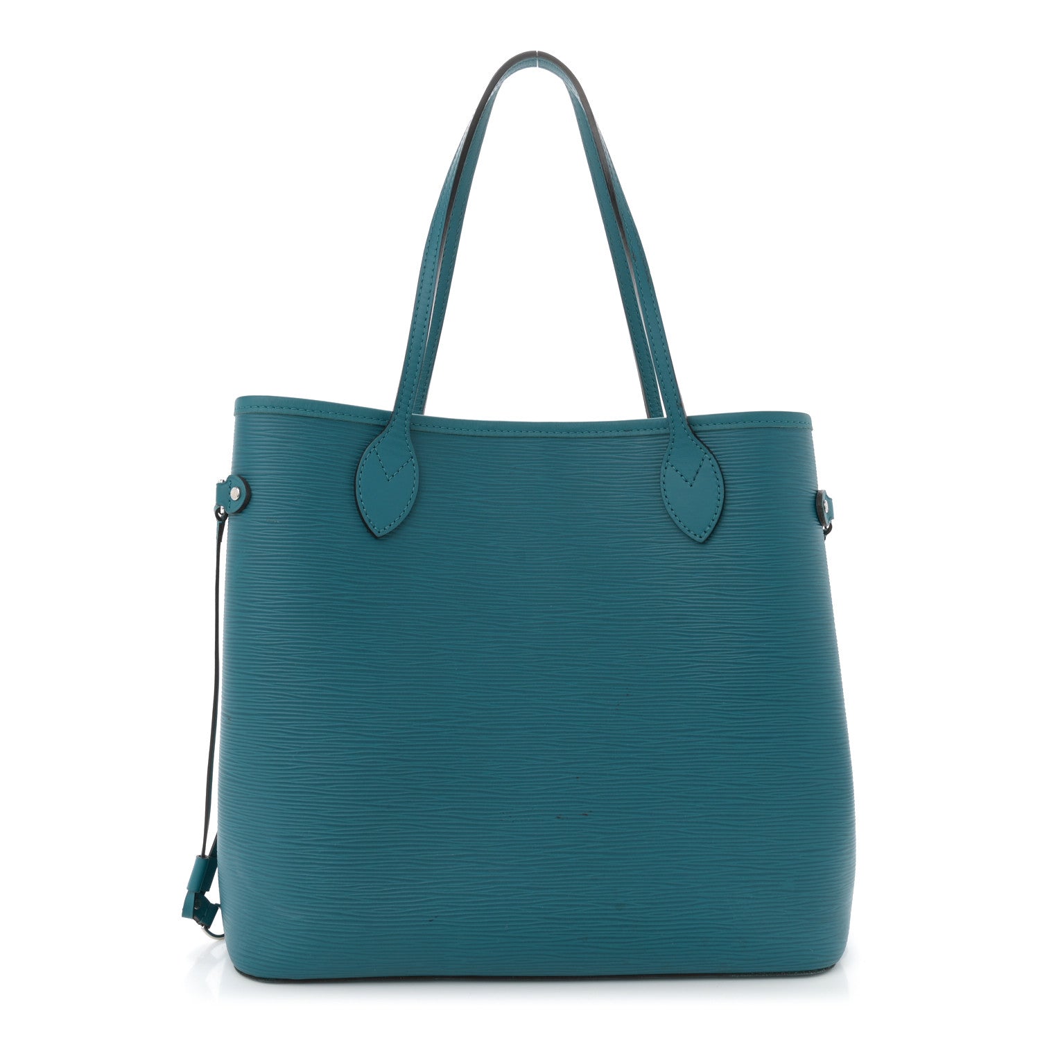 Louis Vuitton Epi Neverfull MM Cyan 1 of 11