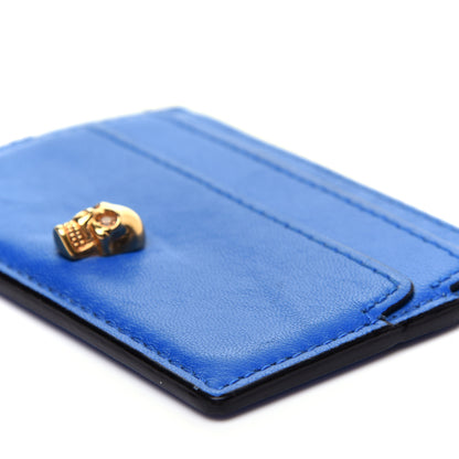 Alexander McQueen Skull Card Holder Blue 7 of 9