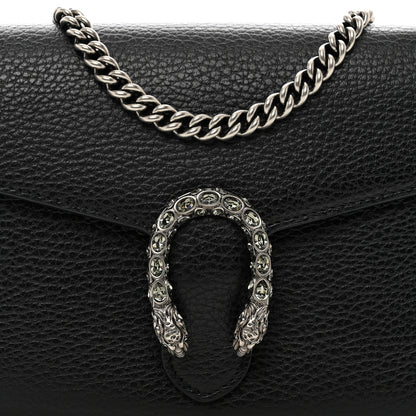 Gucci Calfskin Mini Dionysus Chain Wallet Black 5 of 10