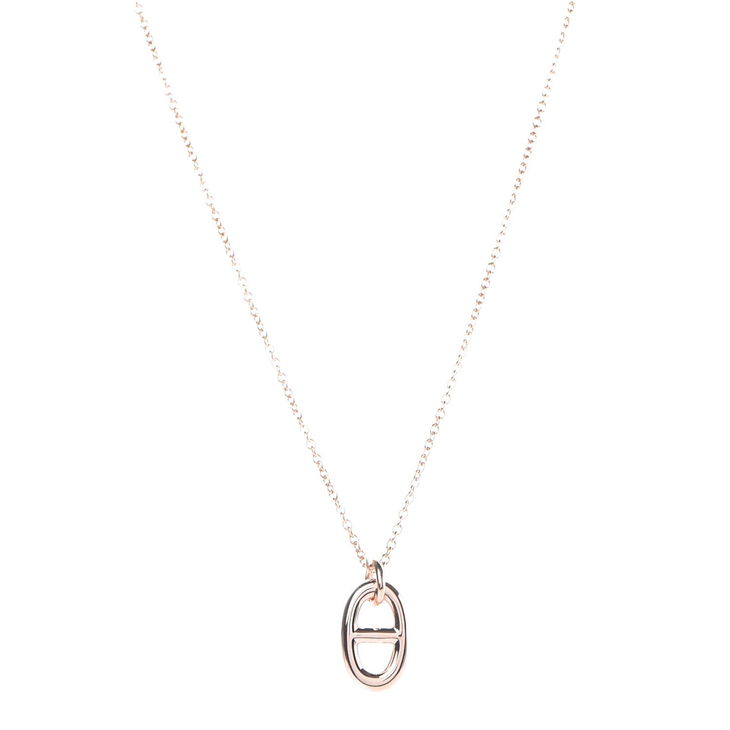 Hermes 18K Rose Gold PM Farandole Pendant Necklace 1 of 7