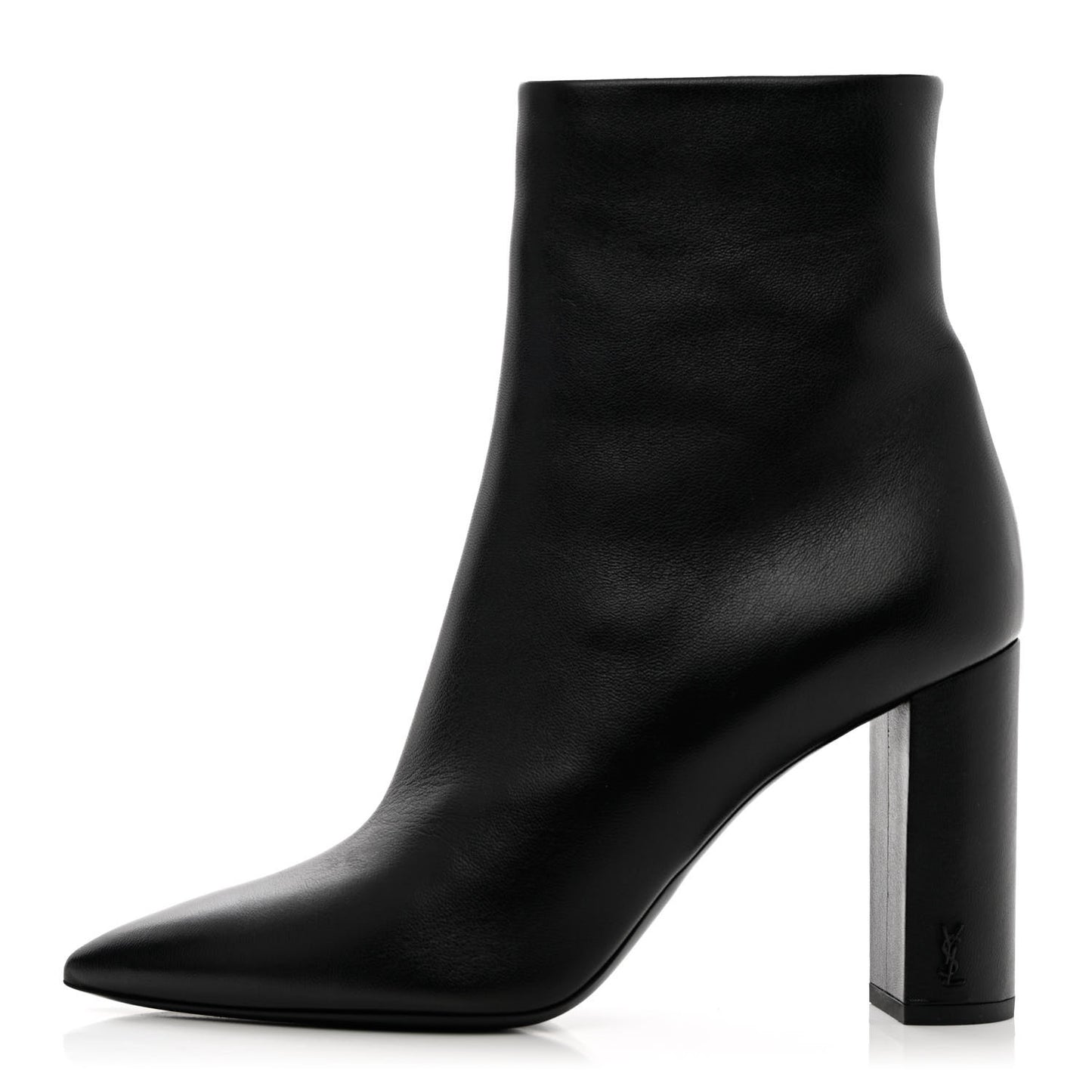 Calfskin Betty 95 Ankle Boots 40 Black