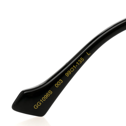 Gucci Metal Rimless Shield Sunglasses GG1096S Gold 7 of 8