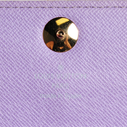 Louis Vuitton Monogram Multicolor Sarah Wallet Black Violet 5 of 7